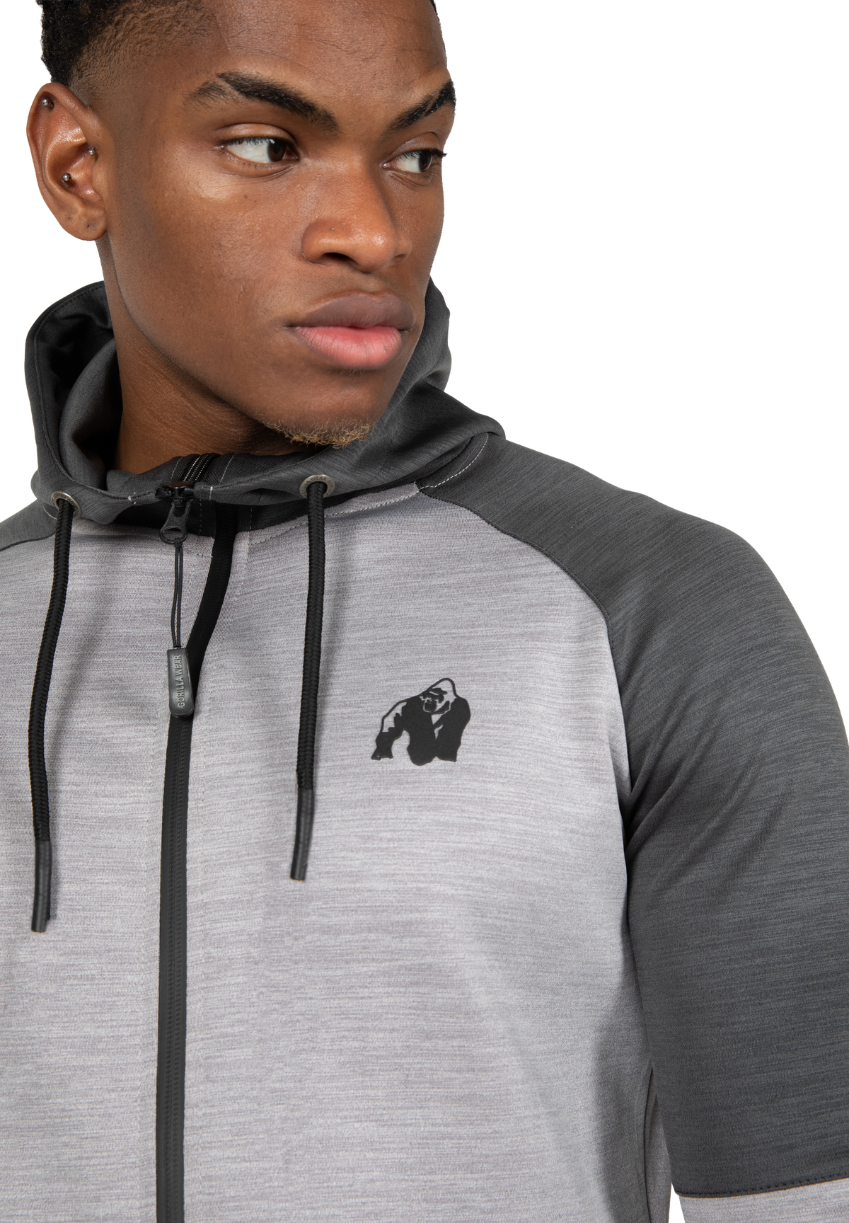 Gorilla Wear Sullivan Track Jacket Jacket Gray