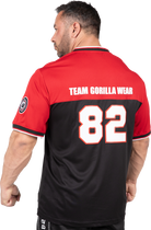 Gorilla Wear Trenton Football Jersey T-Shirt & Tops Black/Red