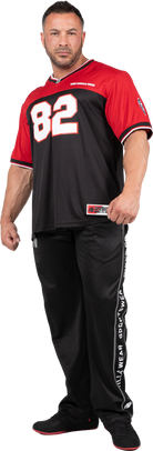Gorilla Wear Trenton Football Jersey T-Shirt & Tops Black/Red