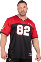 Gorilla Wear Trenton Football Jersey T-Shirt & Tops Black/Red