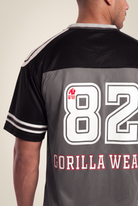 Gorilla Wear Tyler Football Jersey T-Shirt & Tops Black/White