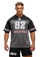 Gorilla Wear Tyler Football Jersey T-Shirt & Tops Black/White