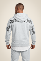 Gorilla Wear Utah Zipped Hoodie Hoodie & Sweatshirt Light Gray Melange