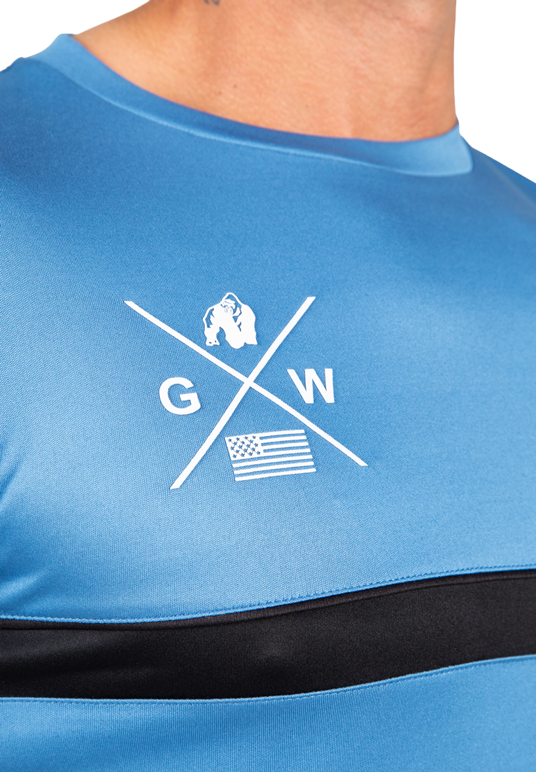 Gorilla Wear Vernon T-Shirt T-Shirt & Tops Blue