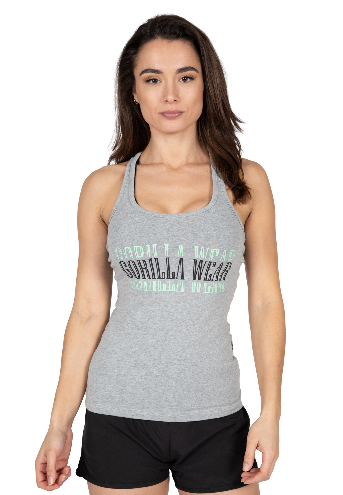 Gorilla Wear Verona Tank Top Tank Top Gray Melange