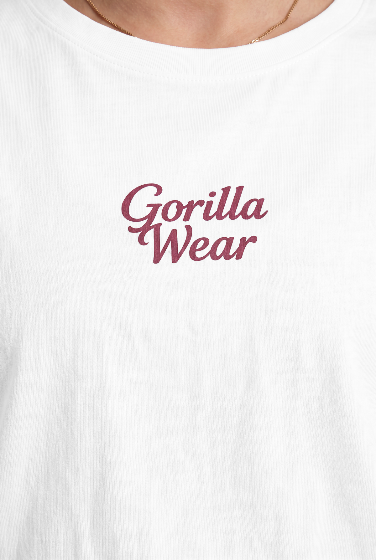 Gorilla Wear Vienna Oversized T-Shirt T-Shirt & Tops White