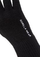 Gorilla Wear Waco Knitted Gloves Workout Gloves & Grips Black