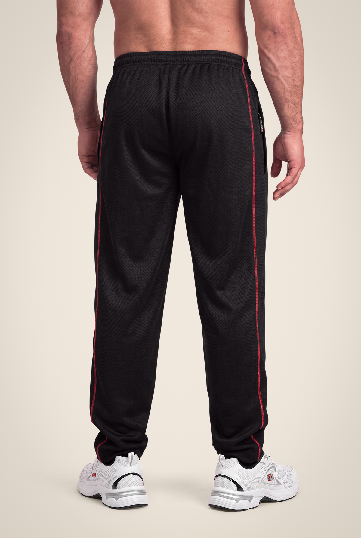 Gorilla Wear Wallace Mesh Pants Pants Black/Red