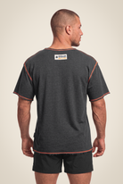 Gorilla Wear Wallace Workout Top T-Shirt & Tops Gray/Orange