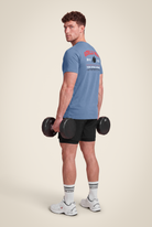 Gorilla Wear Warren T-Shirt T-Shirt & Tops Coronet Blue