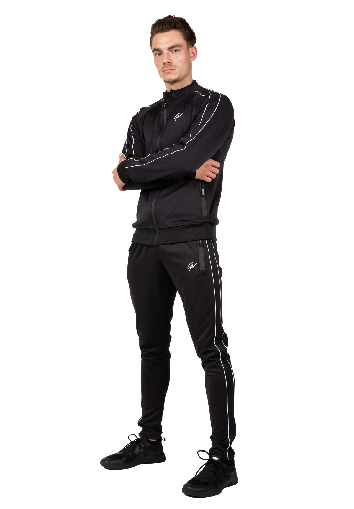 Gorilla Wear Wenden Track Shorts Shorts Black/White