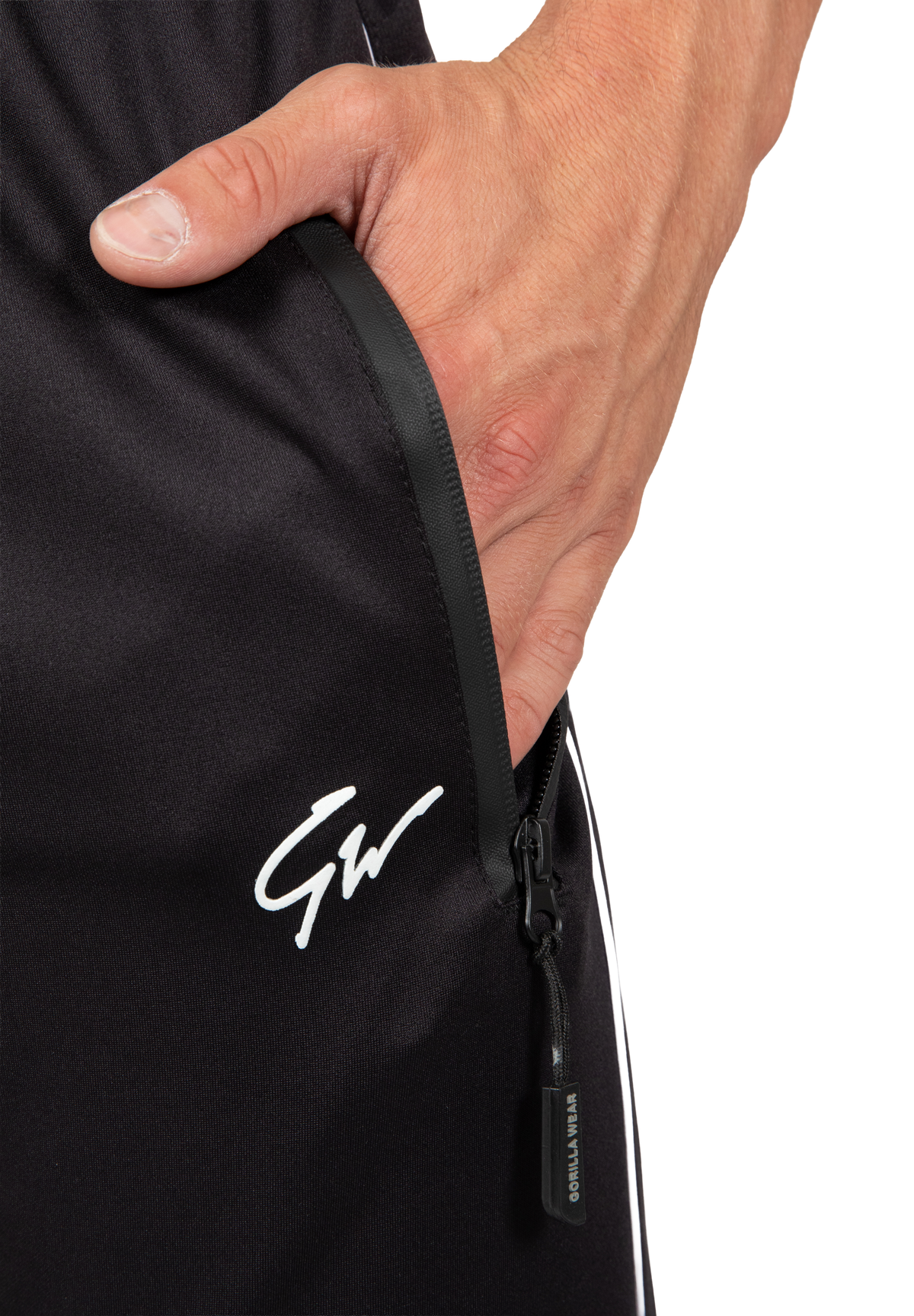 Gorilla Wear Wenden Track Shorts Shorts Black/White