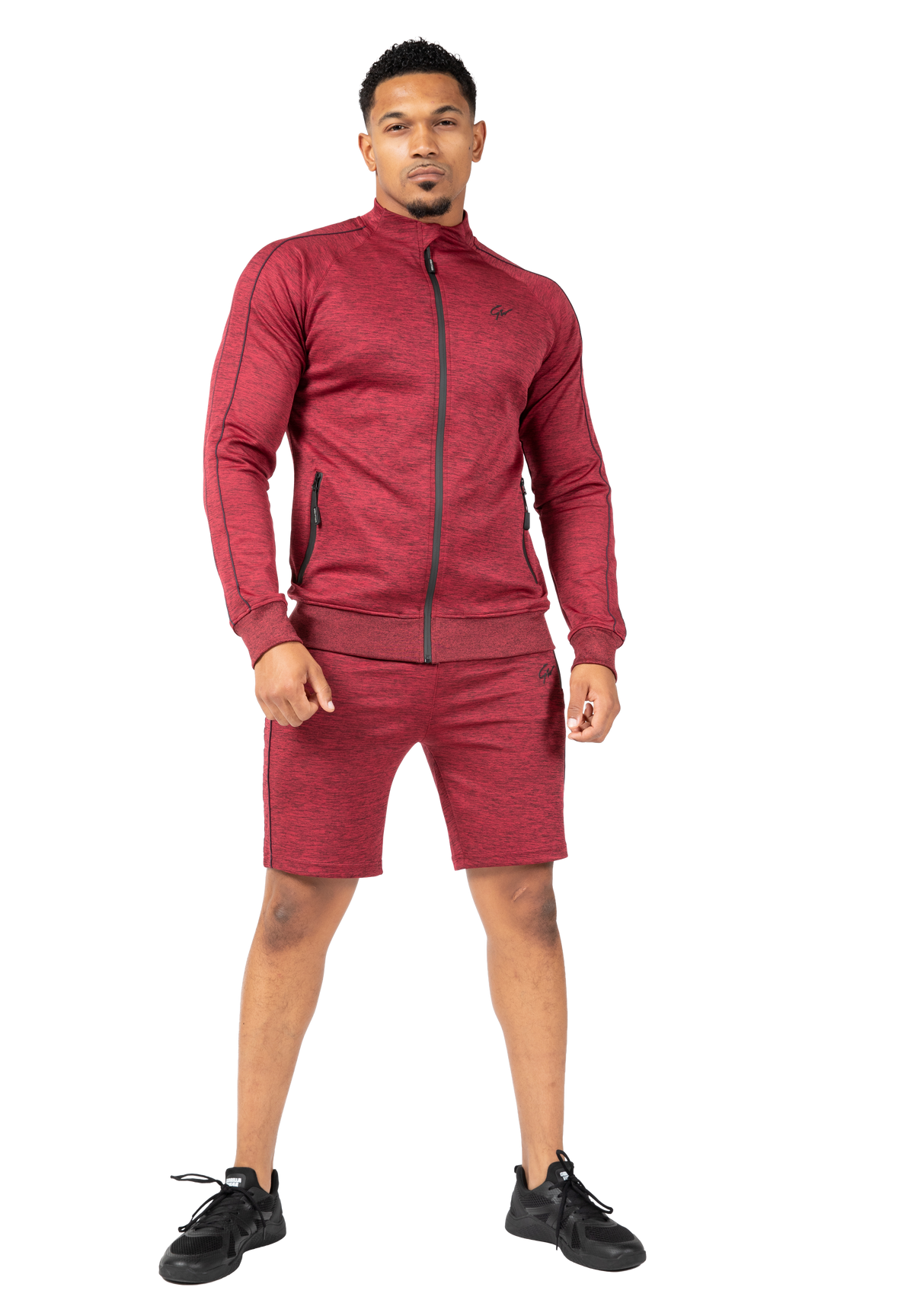 Gorilla Wear Wenden Track Shorts Shorts Burgundy