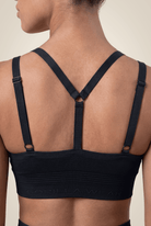 Gorilla Wear Whitney Seamless Sports Bra Sports Bra Black