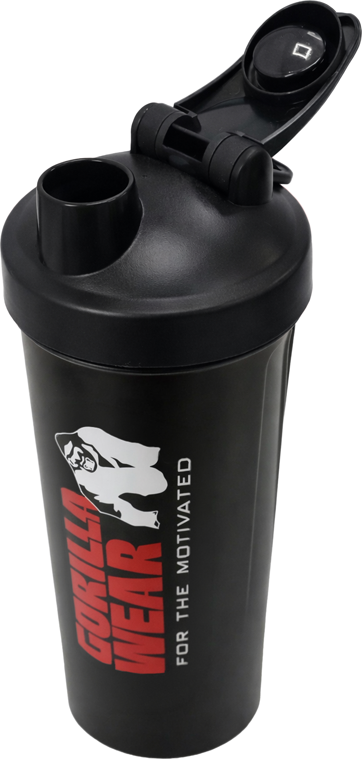 Gorilla Wear XXL Power Shaker 1000ML Shakers & Bottles Black