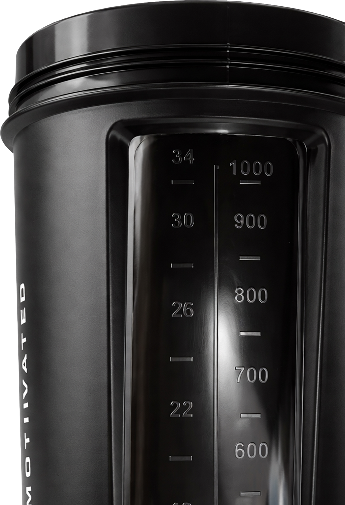 Gorilla Wear XXL Power Shaker 1000ML Shakers & Bottles Black