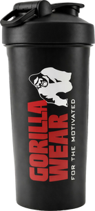 Gorilla Wear XXL Power Shaker 1000ML Shakers & Bottles Black