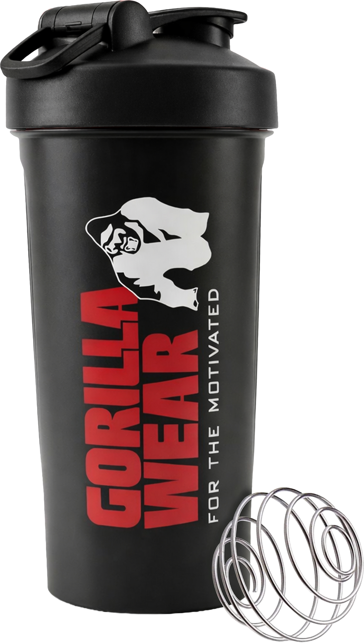 Gorilla Wear XXL Power Shaker 1000ML Shakers & Bottles Black